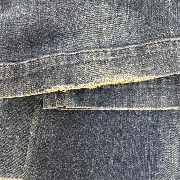 Citizens of Humanity Jeans Women's 26 (2) Blue Ricrac Low Waist Wide Leg Preppy - Picture 8 of 16